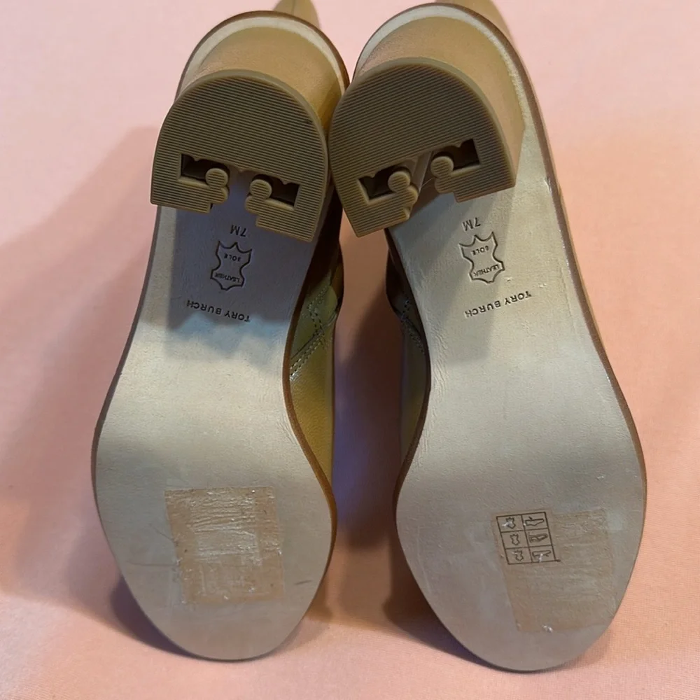 New TORY Burch Leather Boots. Size 7.